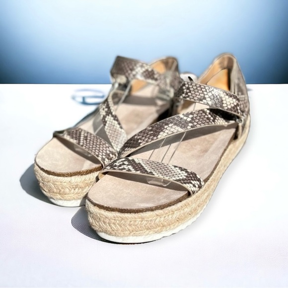 🌻NEW Dolce Vita Iman Espadrille Platform Sandals Size 11 - Picture 1 of 11